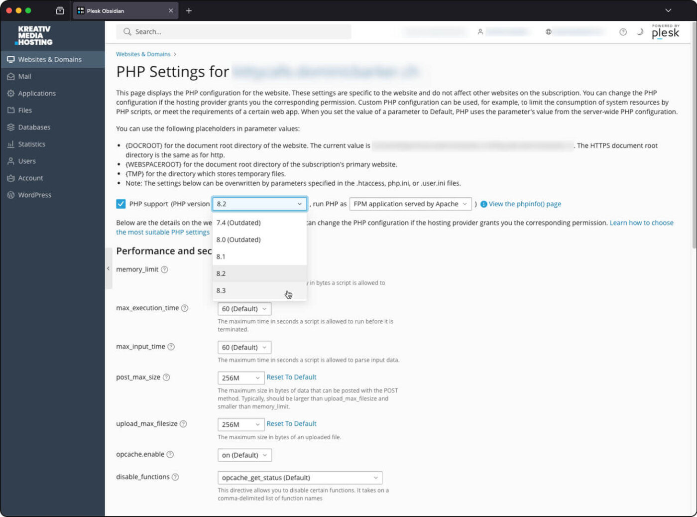 A Guide to the Plesk Control Panel | KreativMedia