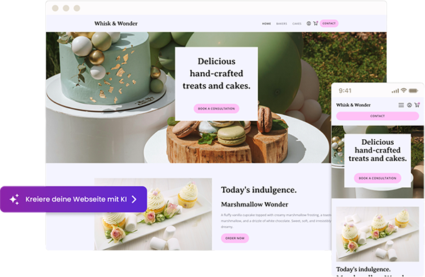 Kreiere deine Webseite mit KI